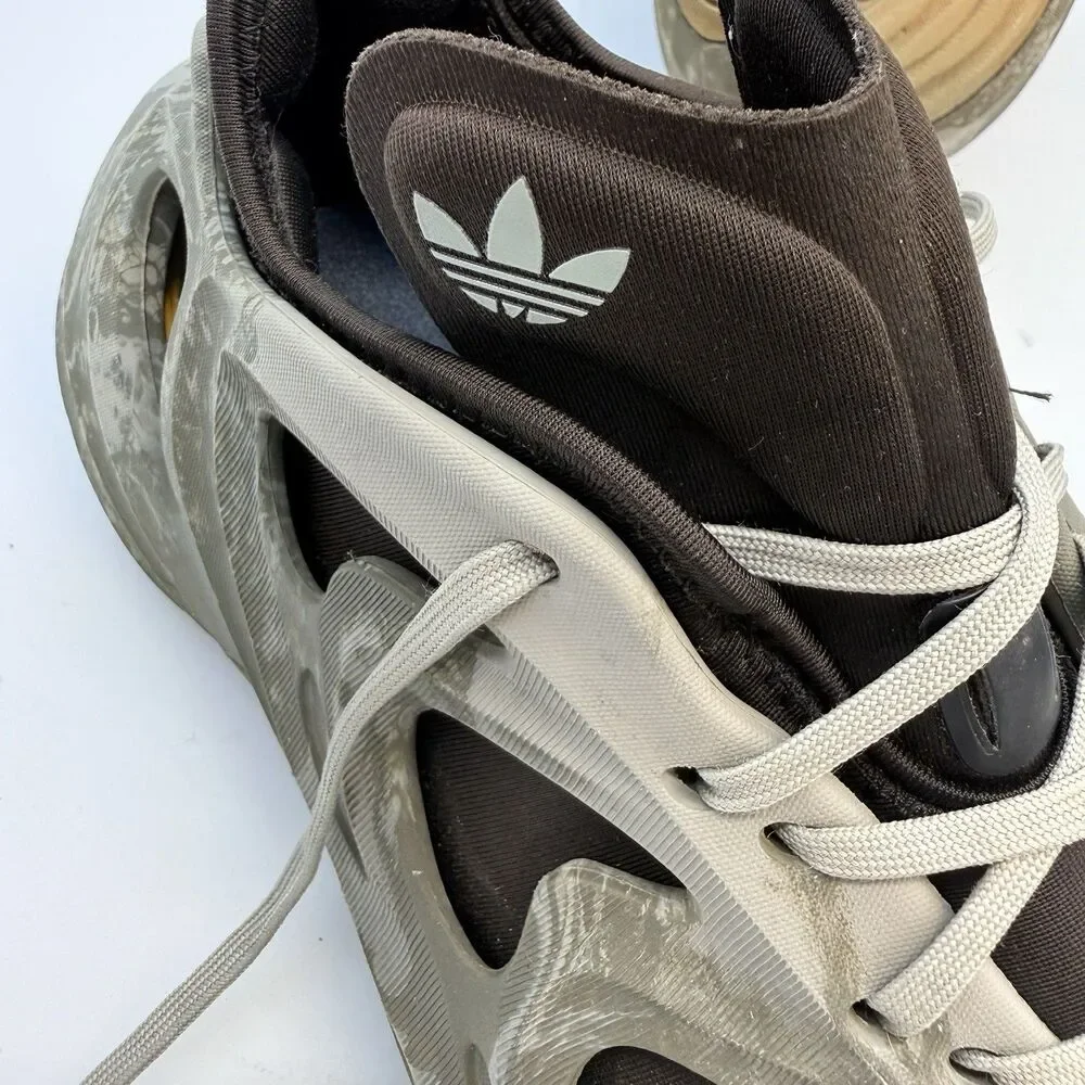 Adidas Men's adiFOM Q GW2218 Running Trainer Black/Olive Camo Sneakers 9.5